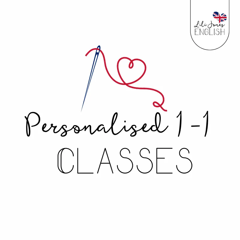 Cours particuliers d'anglais avec Lili Jones